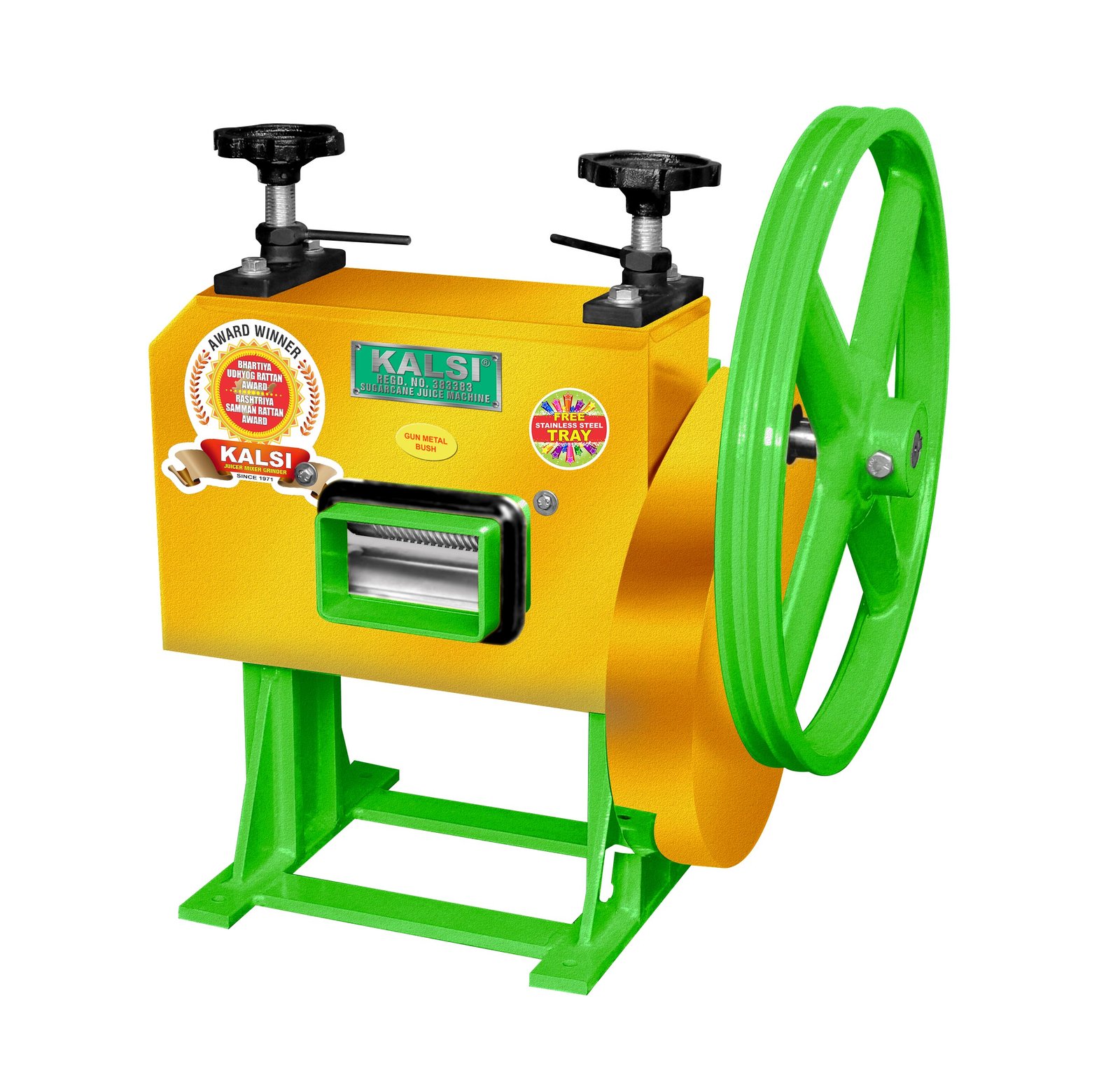 Hand operated deals sugarcane juice machine